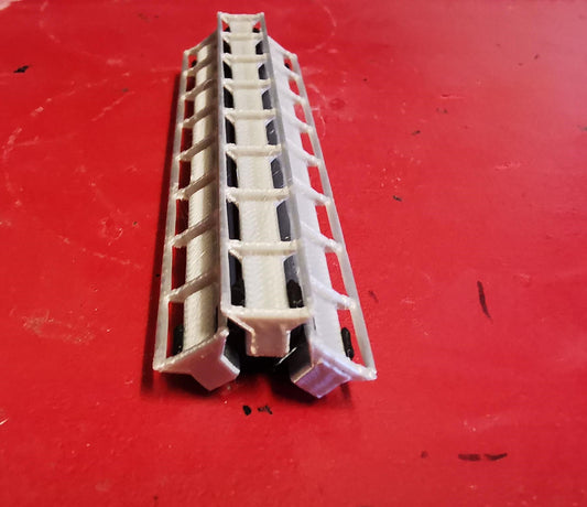 TT Gauge Roller coaster track wagon load  Set of 3 tracks