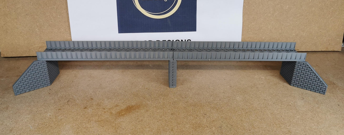 N Gauge Girder Style Bridge Choice of length Free delivery 3D Printed