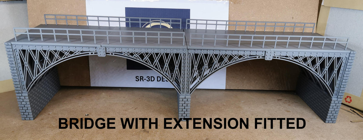 00 Gauge Viaduct Bridge Single or multiple Spans. 3D printed FREE DELIVERY