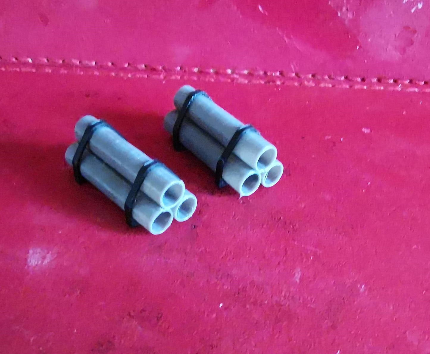 TT Gauge Wagon load pipes 3D printed