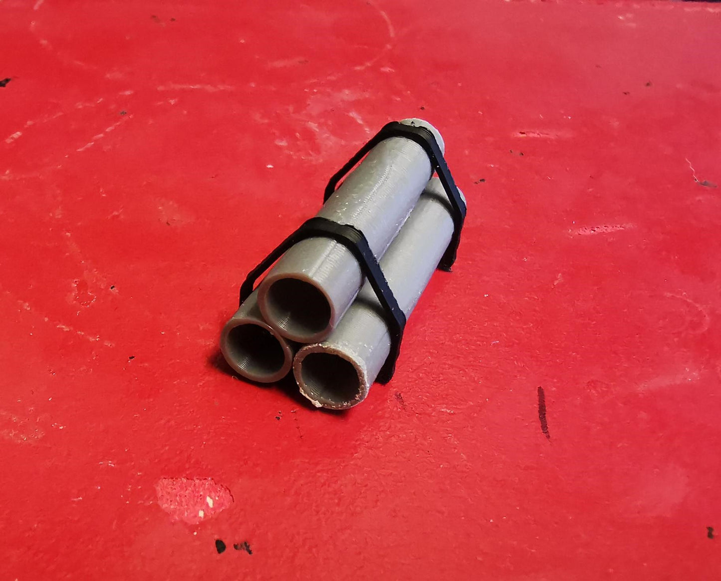 TT Gauge Wagon load pipes 3D printed