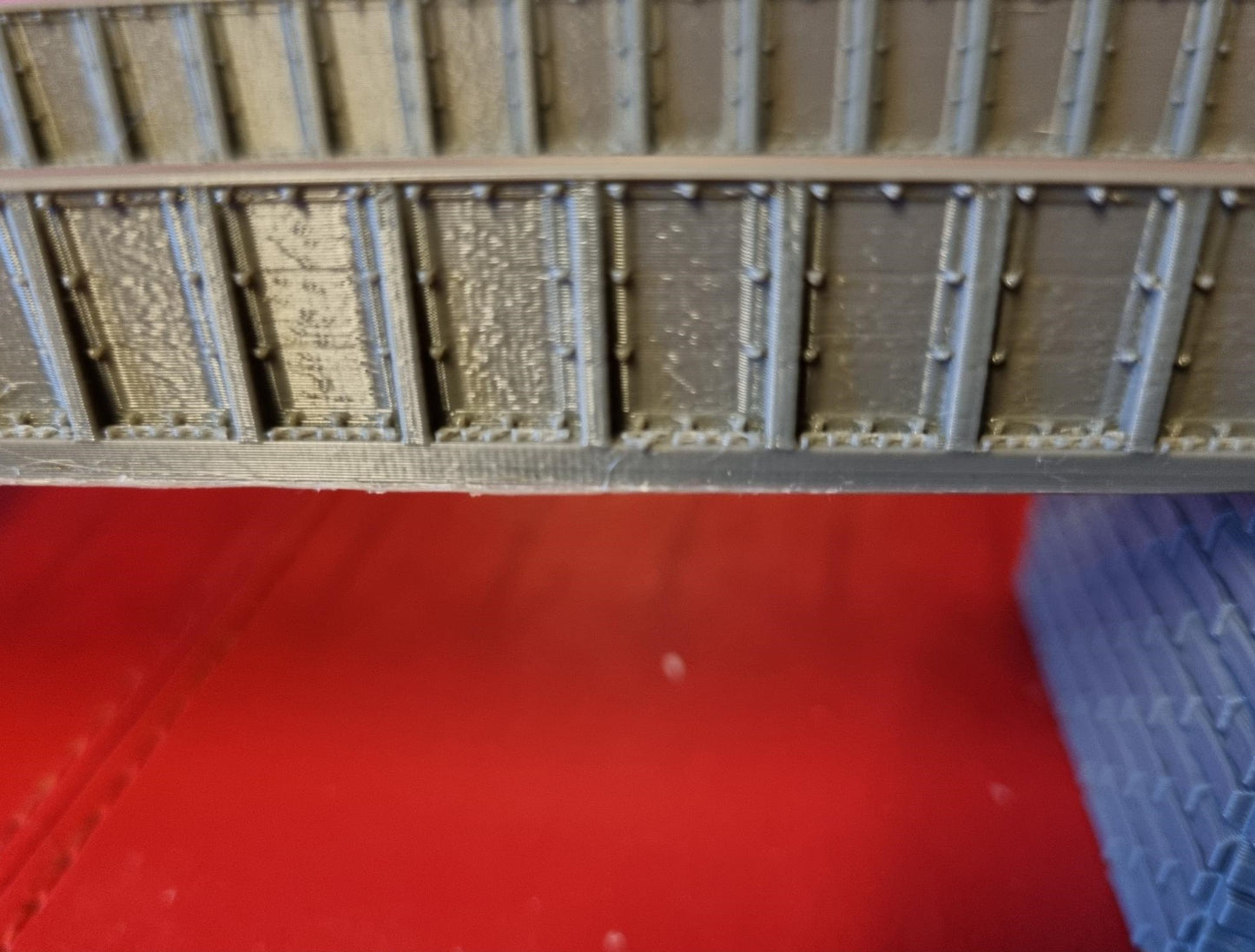 TT Scale Long Double span Girder Bridge 3D printed