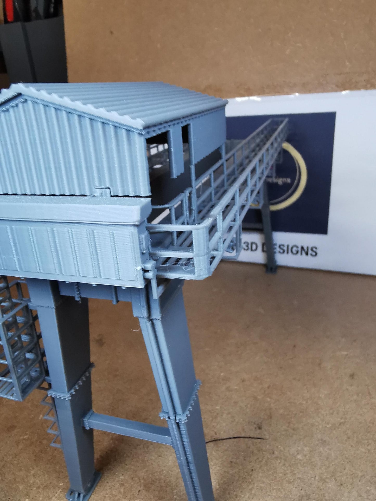 Georgemas Junction Nuclear Flask Crane In 00 Gauge