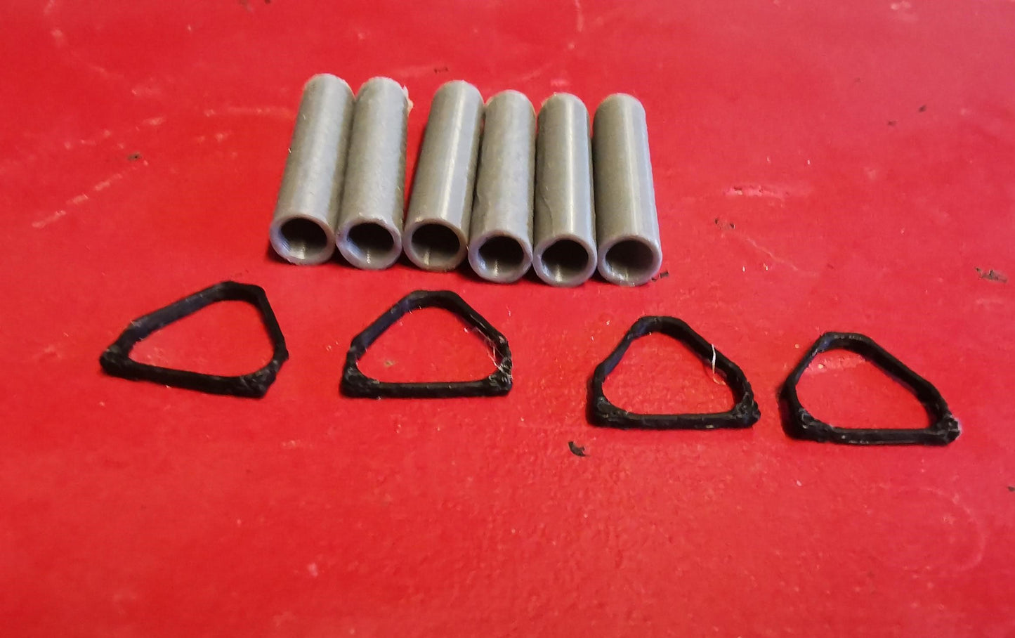 N Gauge Wagon load pipes 3D printed