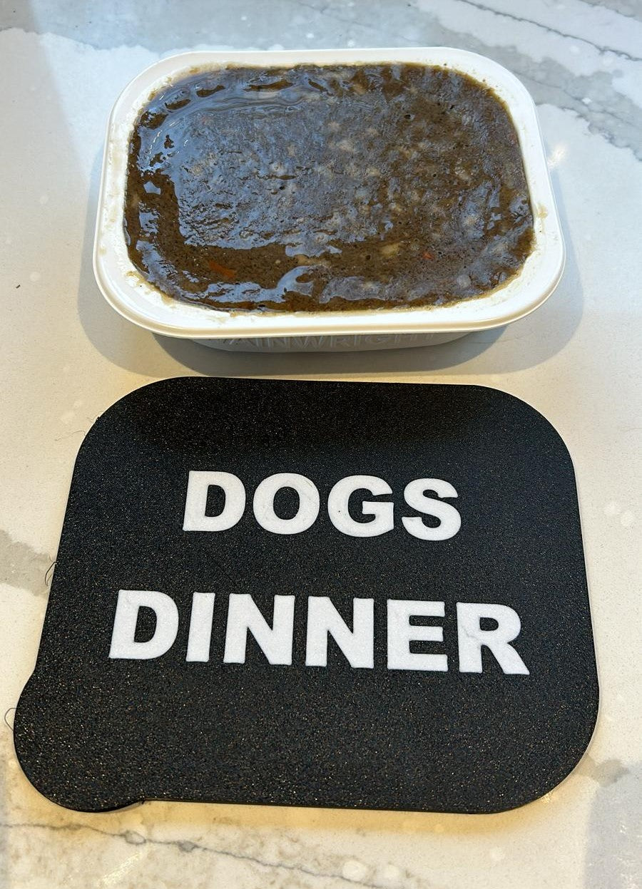 Wainwright's, Forthglade, Harringtons and Naturo Dog food Tray lid