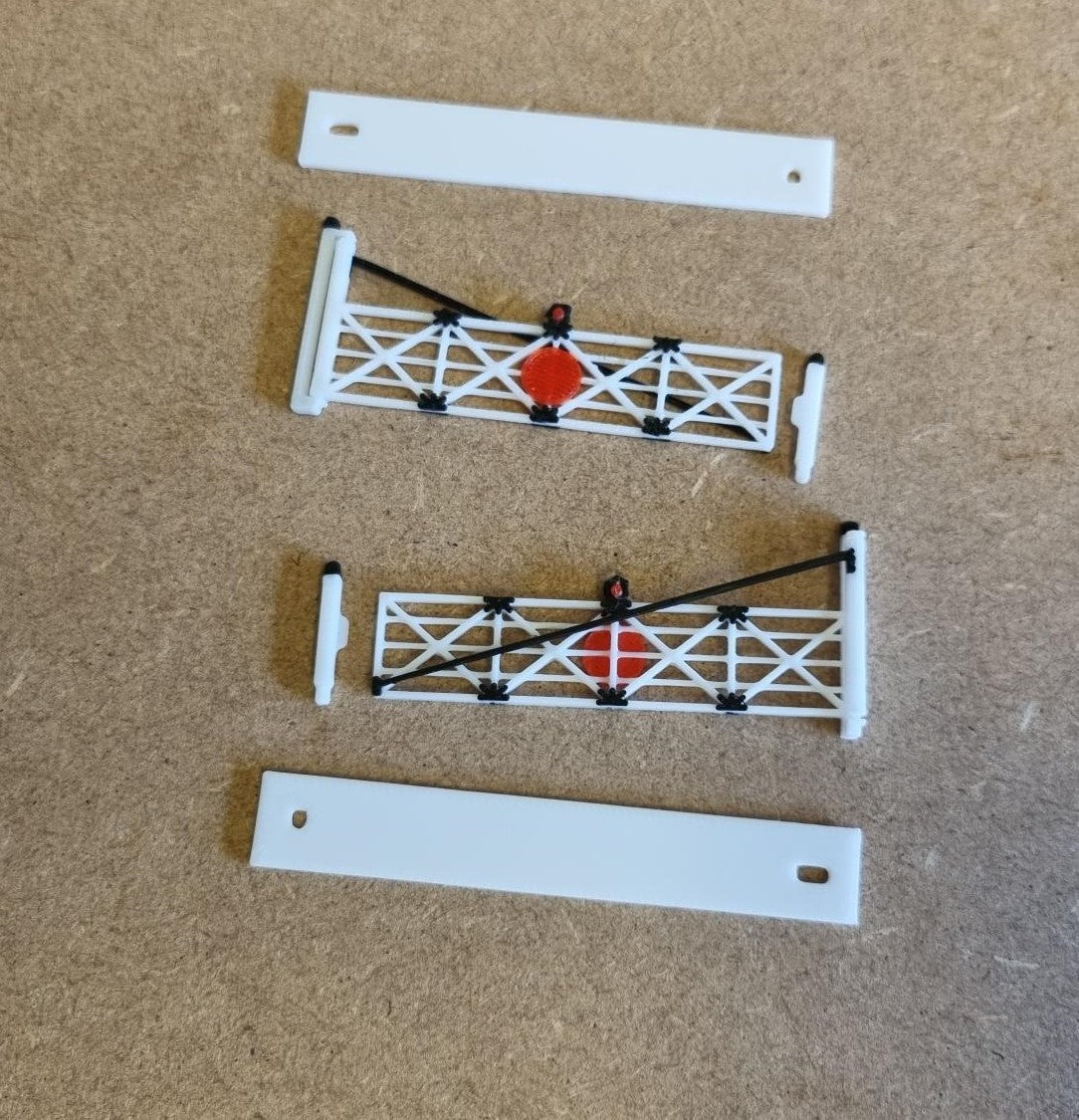 TT3 GAUGE Level Crossing gate 3D printed