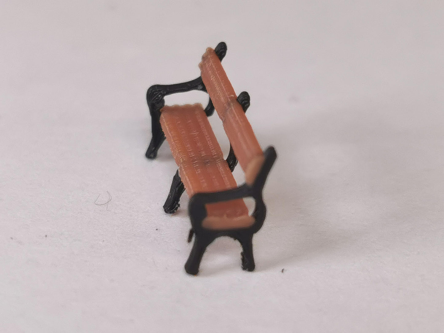 N Gauge  1:160 Model Railway Six Leg Park Benches Platform seating 3D printed