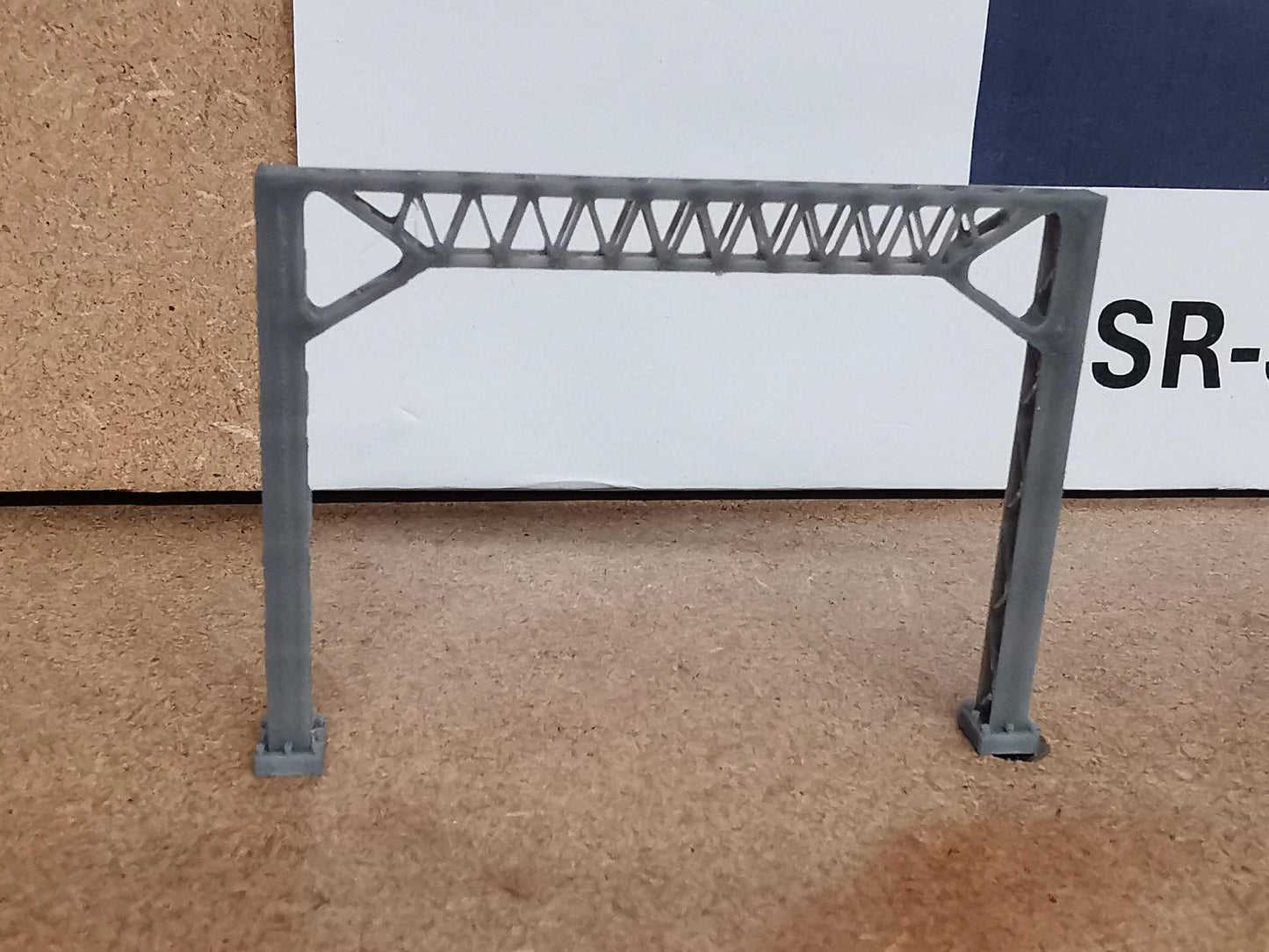 Model Railway Electrification Gantry 3D Printed N Gauge Single or double track