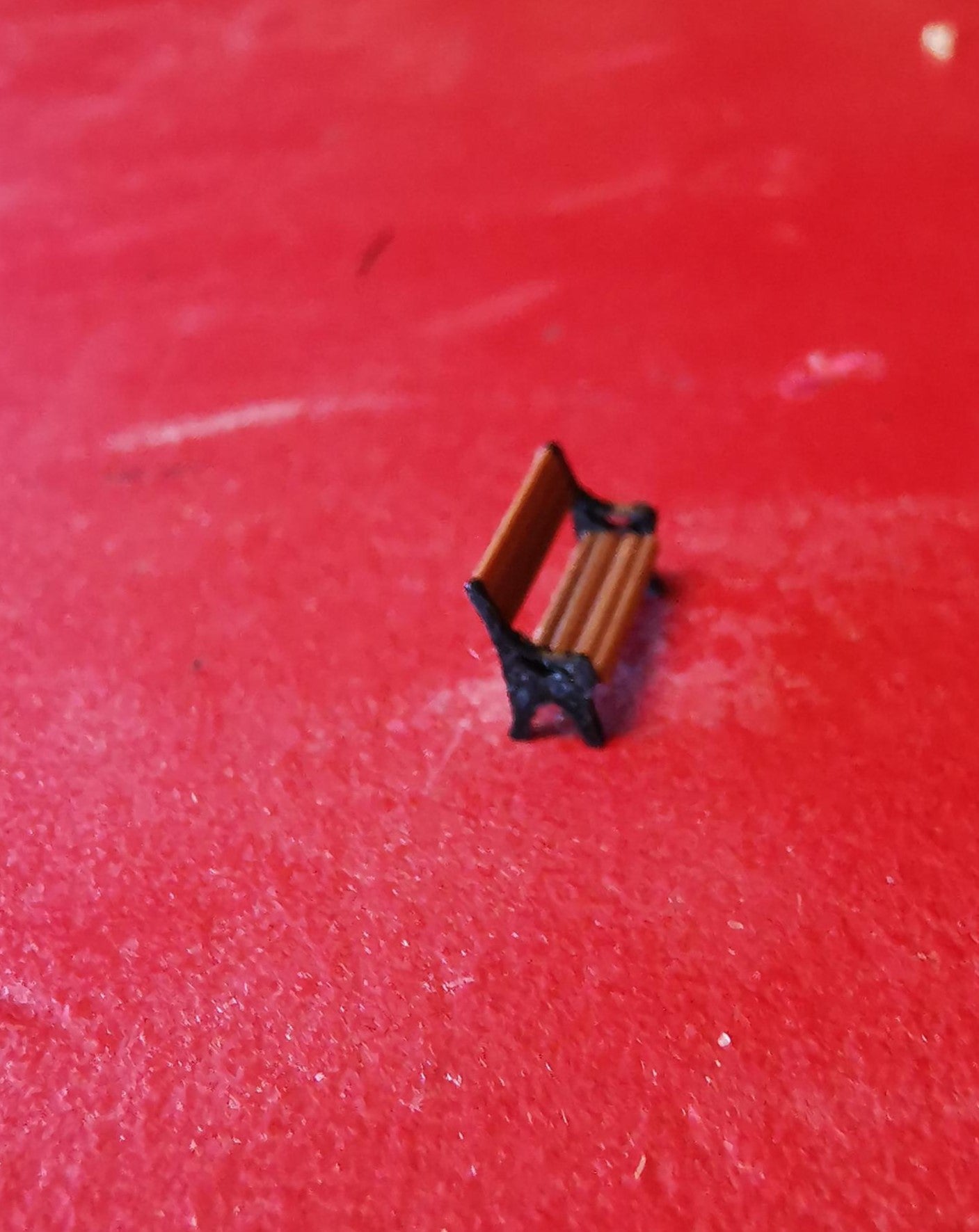 N Gauge 1:160 Scale Park or Platform Benches 3-D Printed