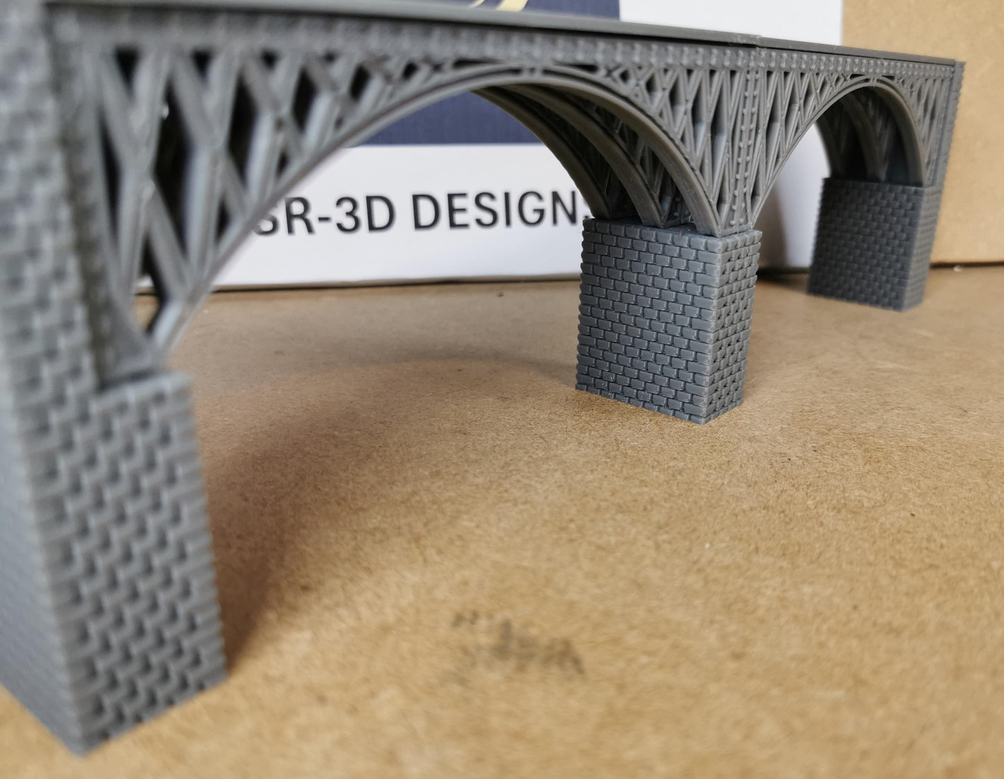 N Gauge Viaduct Bridge Single or multiple Spans. 3D printed FREE DELIVERY