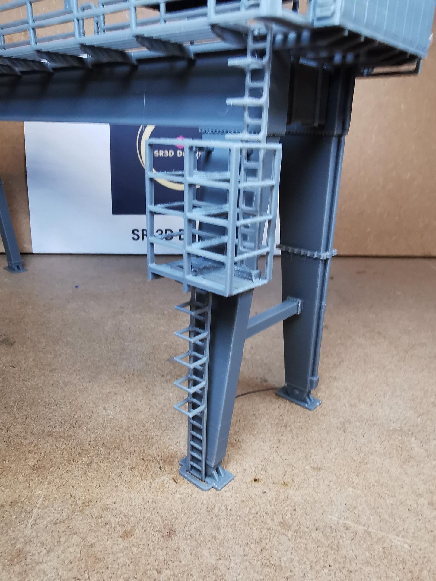 Georgemas Junction Nuclear Flask Crane In 00 Gauge