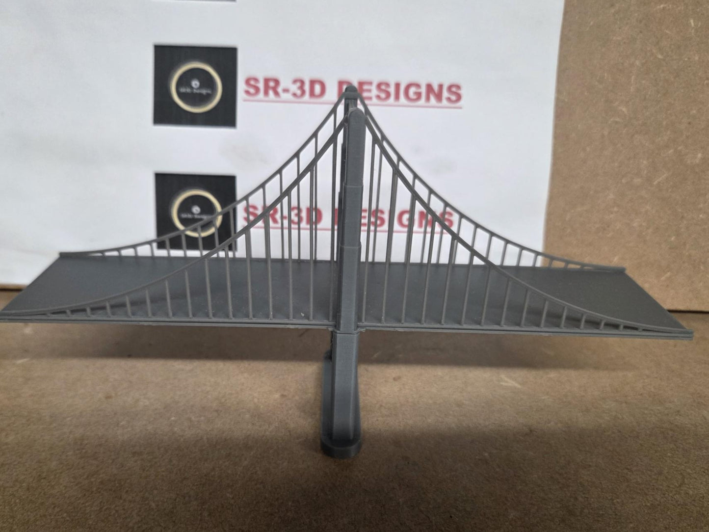 N Gauge Suspension Bridge Choice of length Free delivery 3D Printed