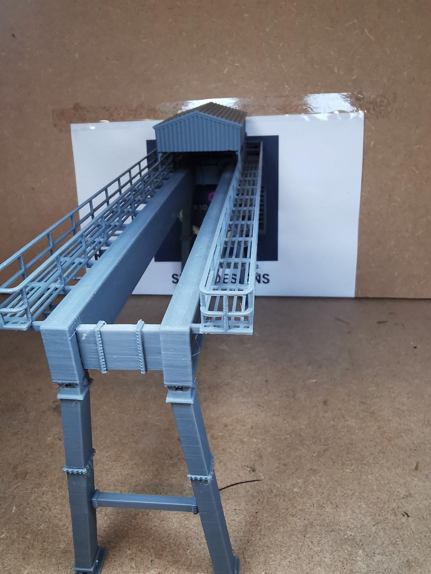 Georgemas Junction Nuclear Flask Crane In 00 Gauge