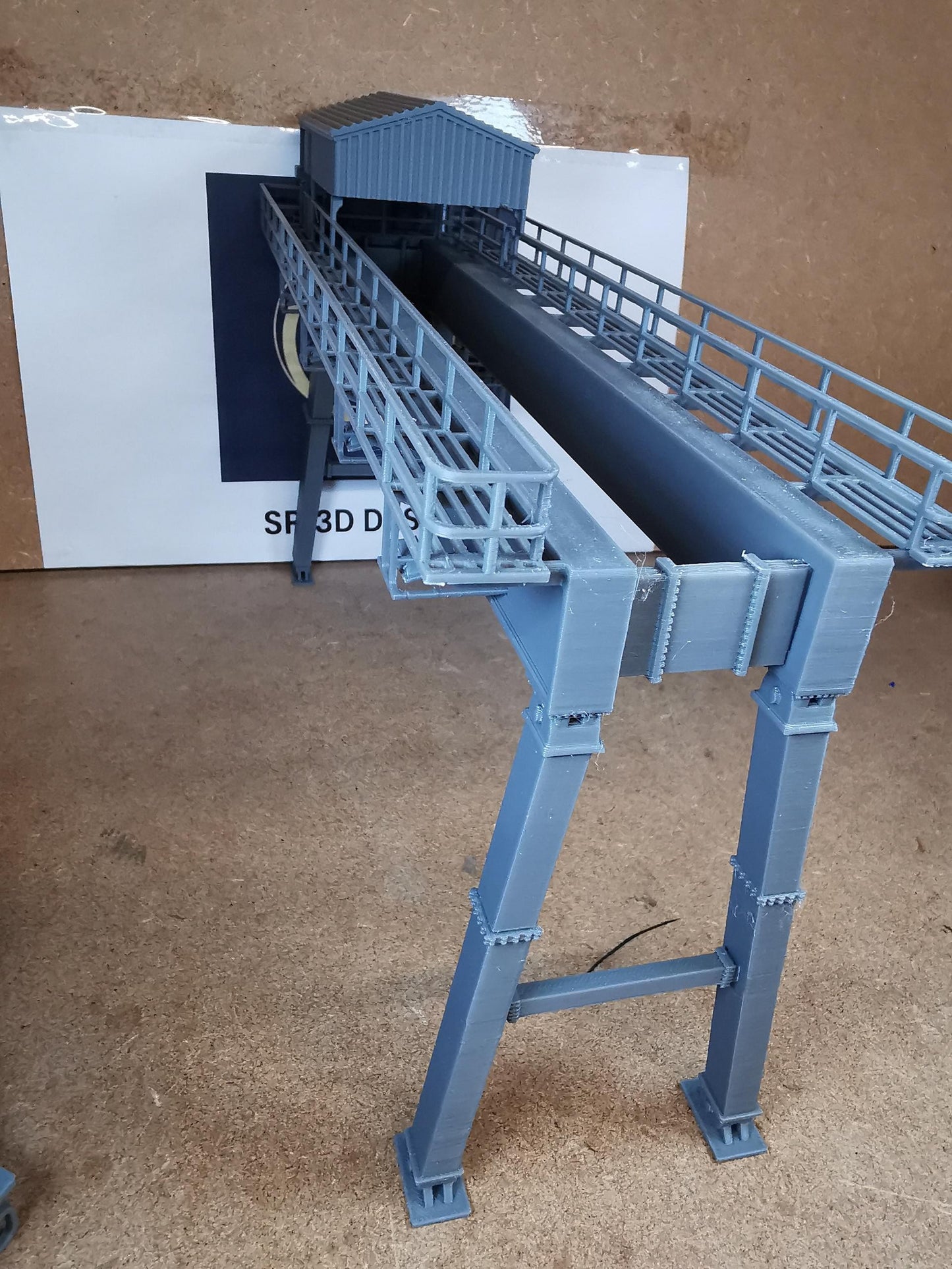 Georgemas Junction Nuclear Flask Crane In 00 Gauge