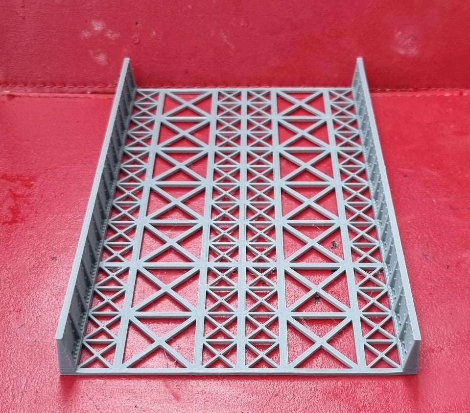 00 Gauge 1:76 Girder Style Bridge Deck and Sides 3D printed