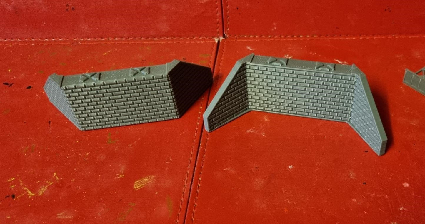 N Gauge Girder style double track bridge 3D Printed in grey