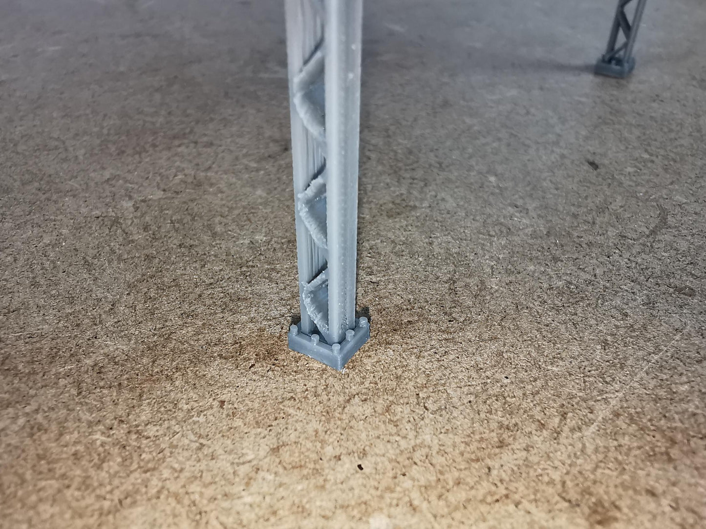 Model Railway Electrification Gantry 3D Printed N Gauge Single or double track