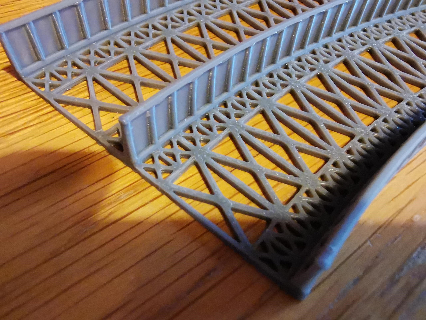 N Gauge Curved Bridge 1,2,3 and 4 Radius Options 3D printed