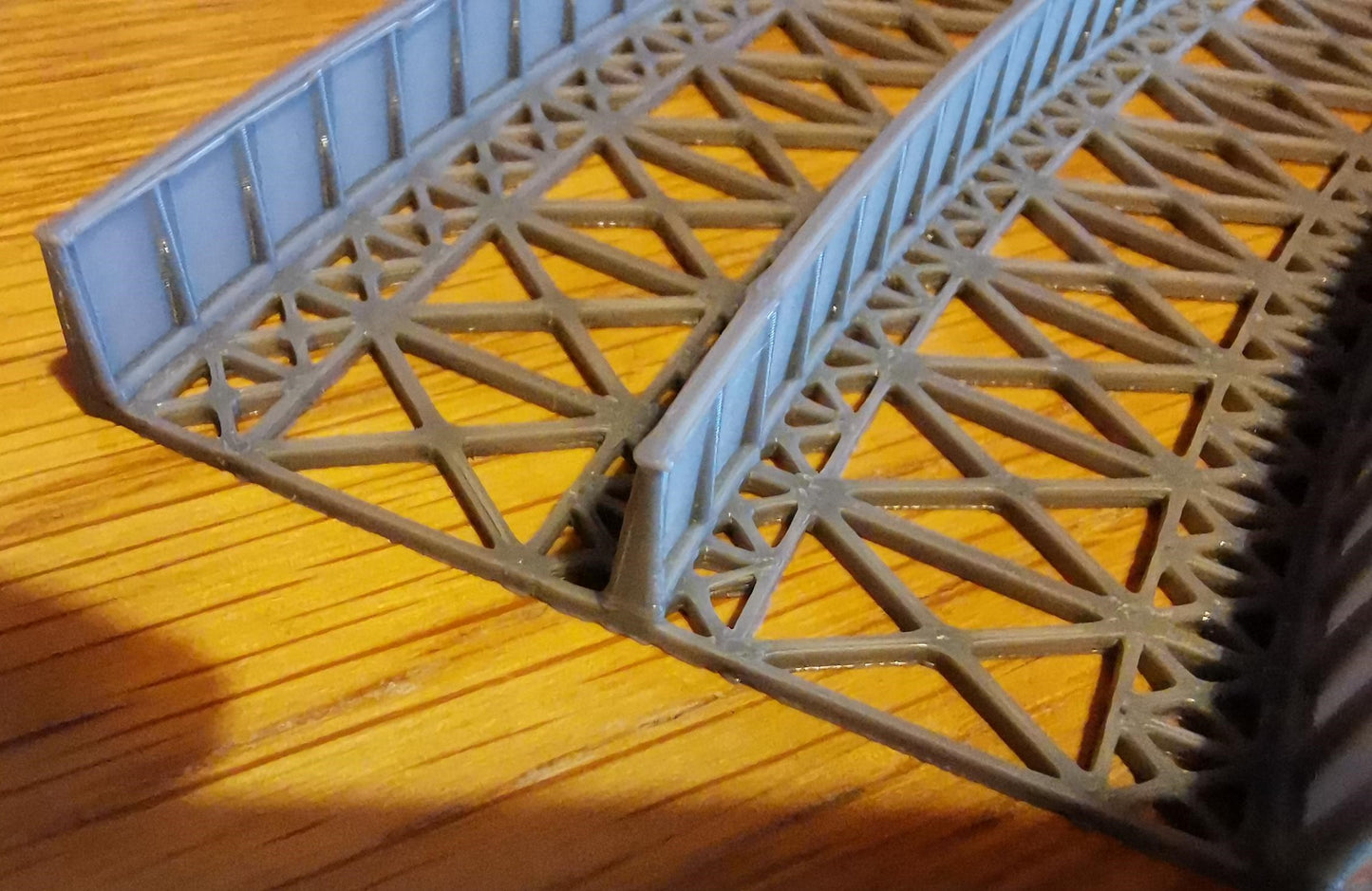 N Gauge Curved Bridge 1,2,3 and 4 Radius Options 3D printed