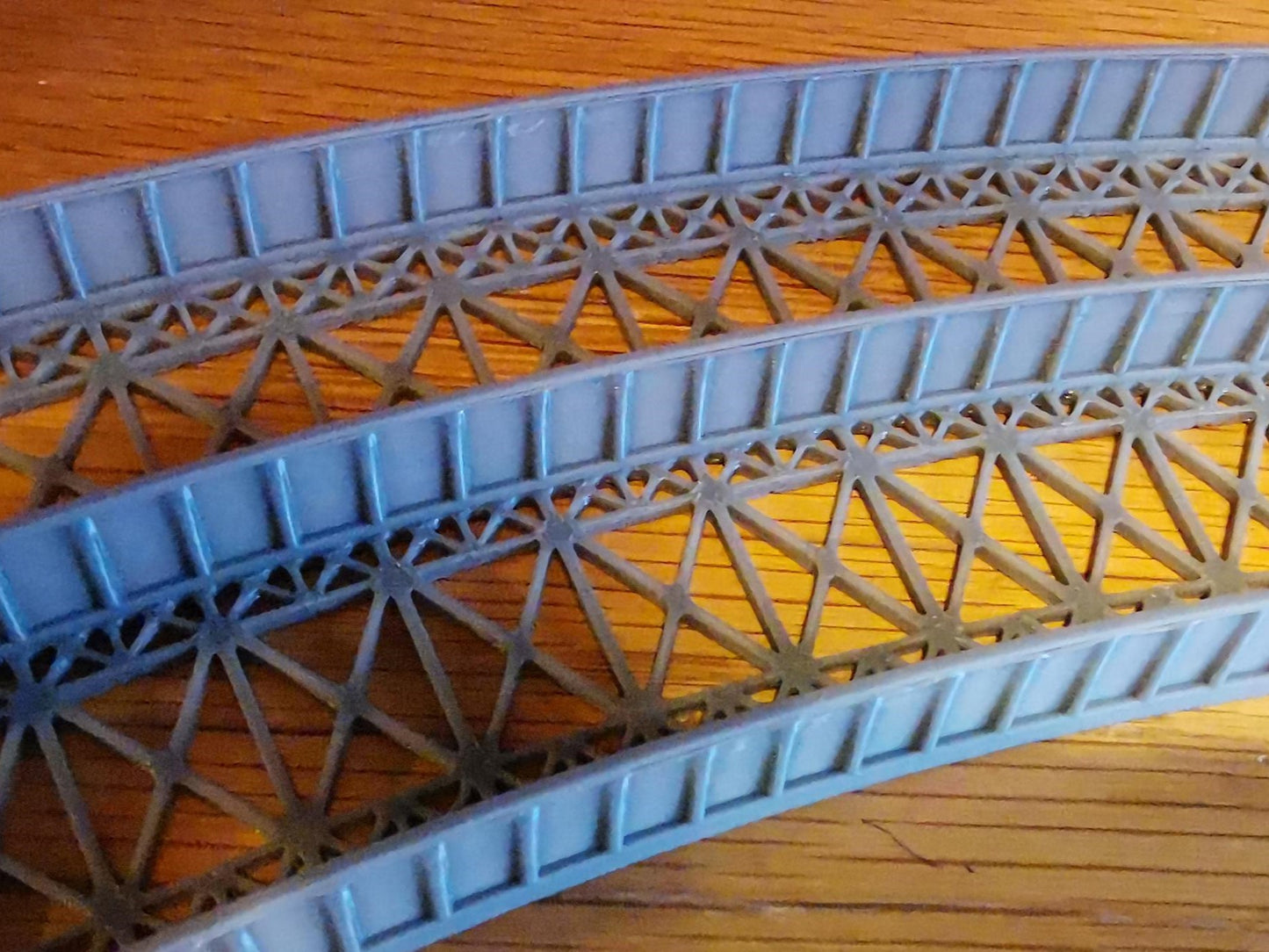 N Gauge Curved Bridge 1,2,3 and 4 Radius Options 3D printed