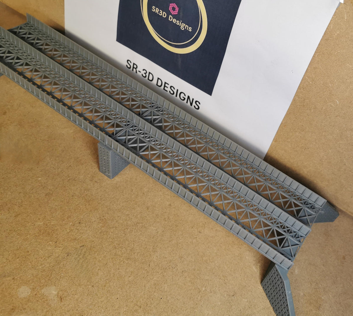 N Gauge Girder Style Bridge Choice of length Free delivery 3D Printed