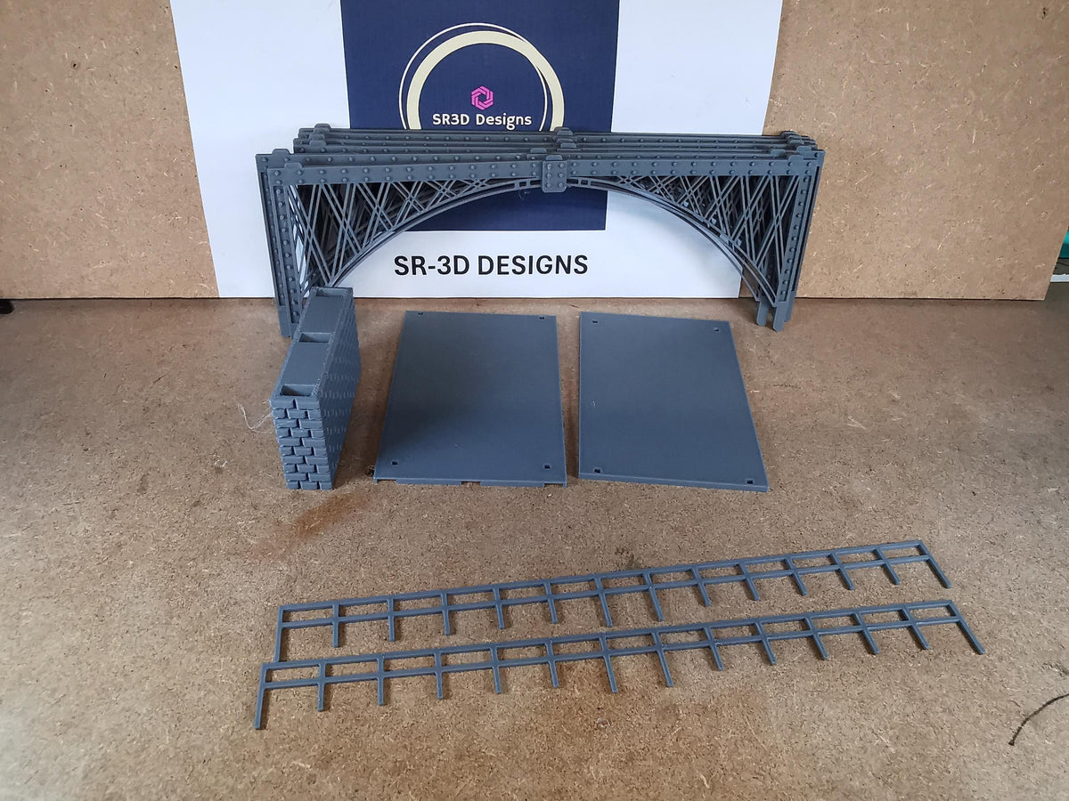 00 Gauge Viaduct Bridge Single or multiple Spans. 3D printed FREE DELIVERY