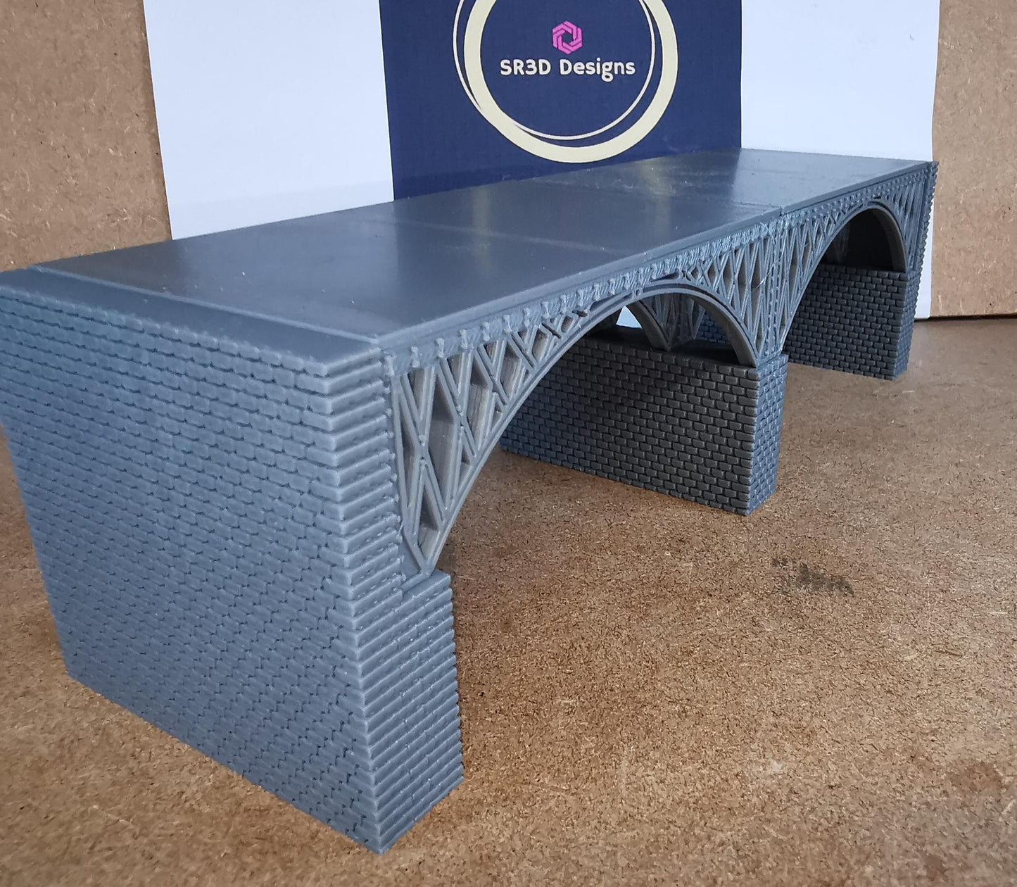 N Gauge Viaduct Bridge Single or multiple Spans. 3D printed FREE DELIVERY
