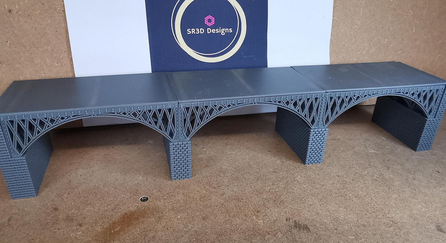 N Gauge Viaduct Bridge Single or multiple Spans. 3D printed FREE DELIVERY