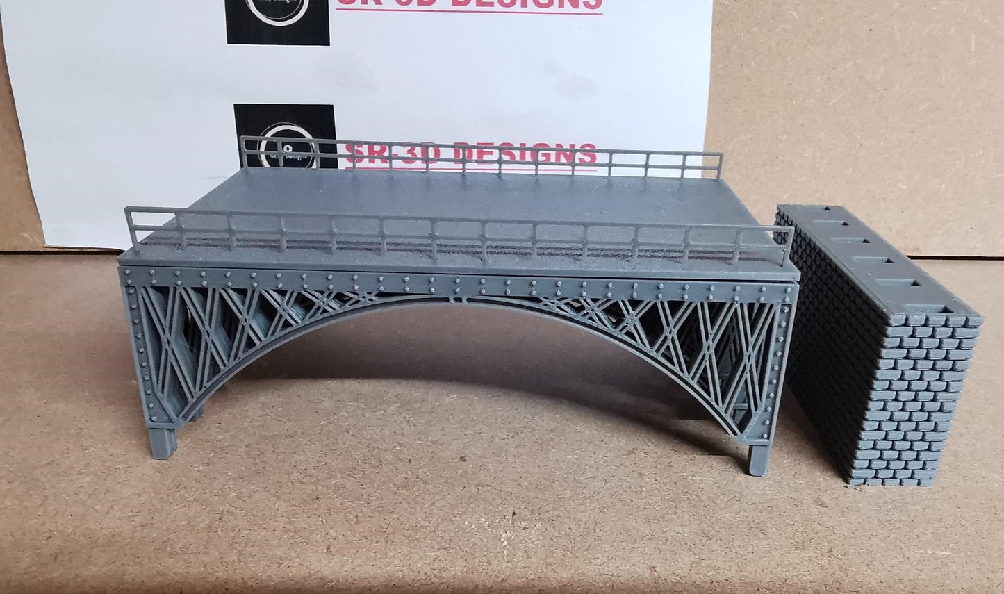 TT Gauge Viaduct Bridge Single or multiple Spans. 3D printed FREE DELIVERY