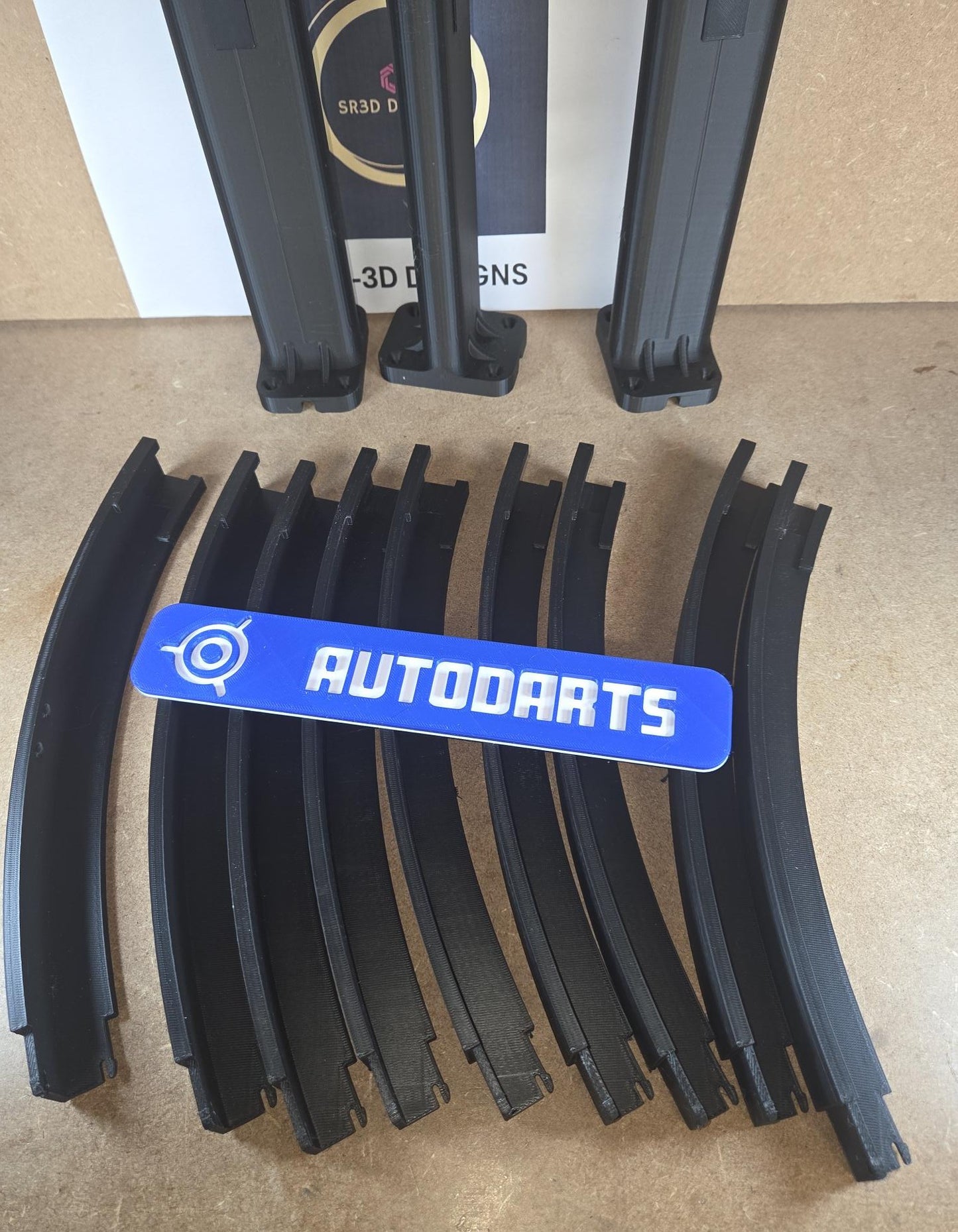 Autodarts Compatible System 3D printed with or without cameras/lights Free Delivery