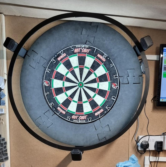 Autodarts Compatible System 3D printed with or without cameras/lights Free Delivery