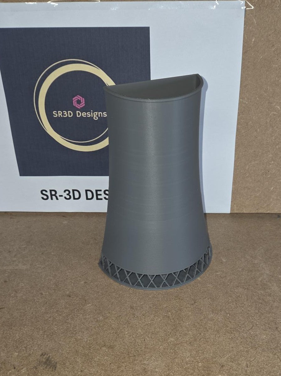 Model Railway TT gauge 1:120  power Plant cooling tower 3D printed Free Delivery