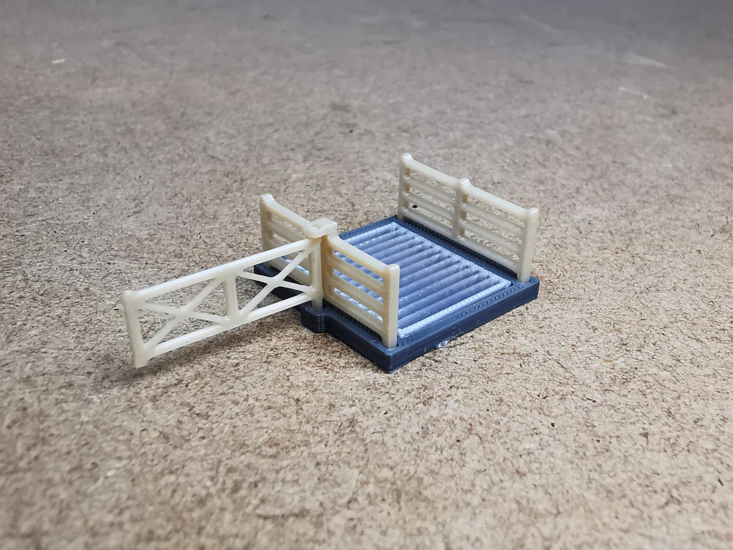 N Gauge Cattle Grid Pre coloured 3D Printed Free delivery