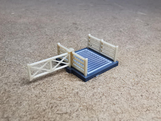 N Gauge Cattle Grid Pre coloured 3D Printed Free delivery