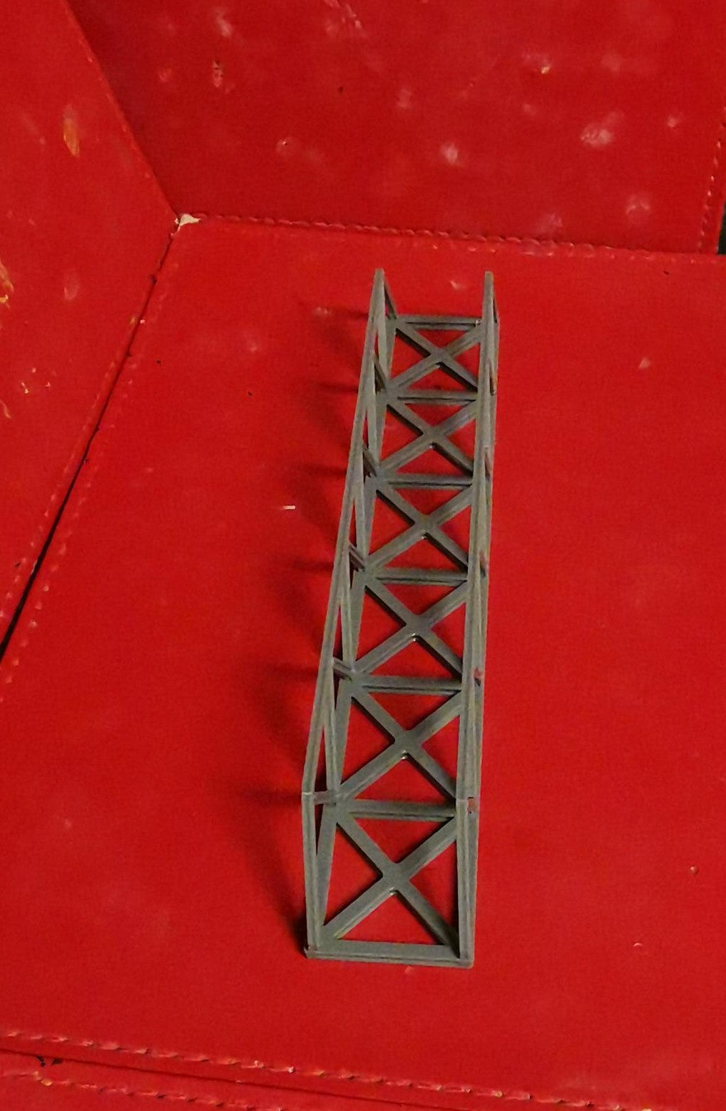 N Gauge Truss style bridge 3D Printed in grey choice of sizes and Supports