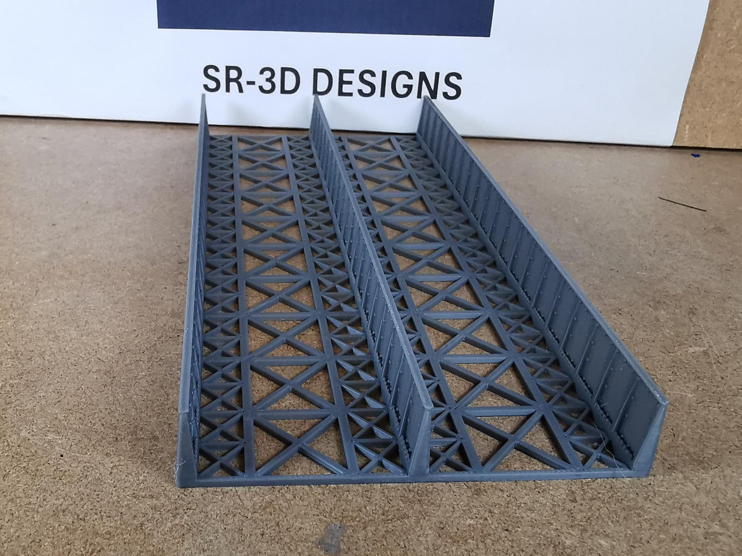 TT Gauge 1:120 Girder Style Bridge Deck and Sides 3D printed 4 Size Options