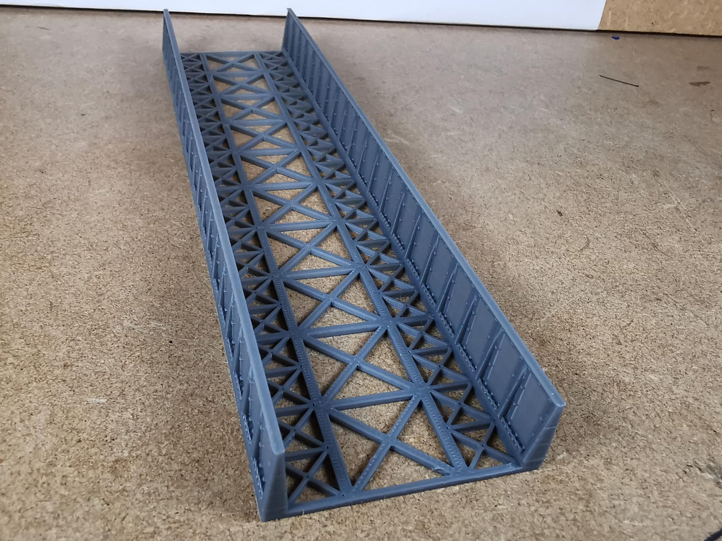 TT Gauge 1:120 Girder Style Bridge Deck and Sides 3D printed 4 Size Options