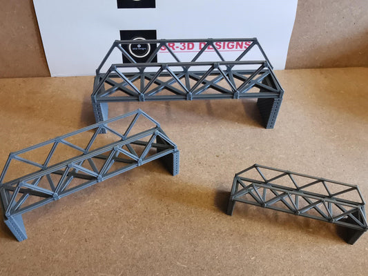 Truss Style Rail Bridge Available in TT, N and Z Gauge