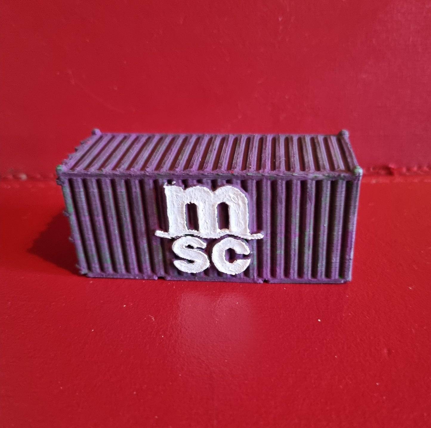 00 gauge SET OF 3 Shipping containers with MAERSK COSCO and MSC embossed logo.