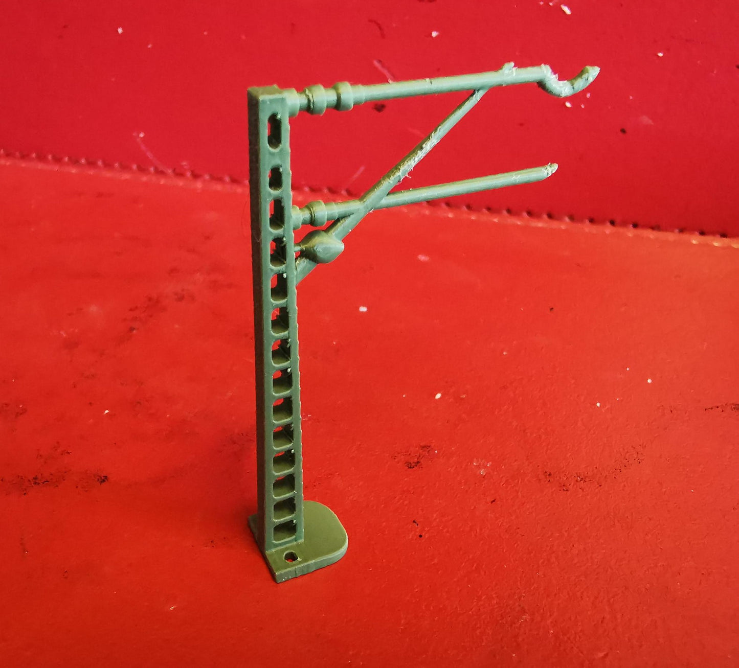 Model Railway Catenary gantry 3D Printed