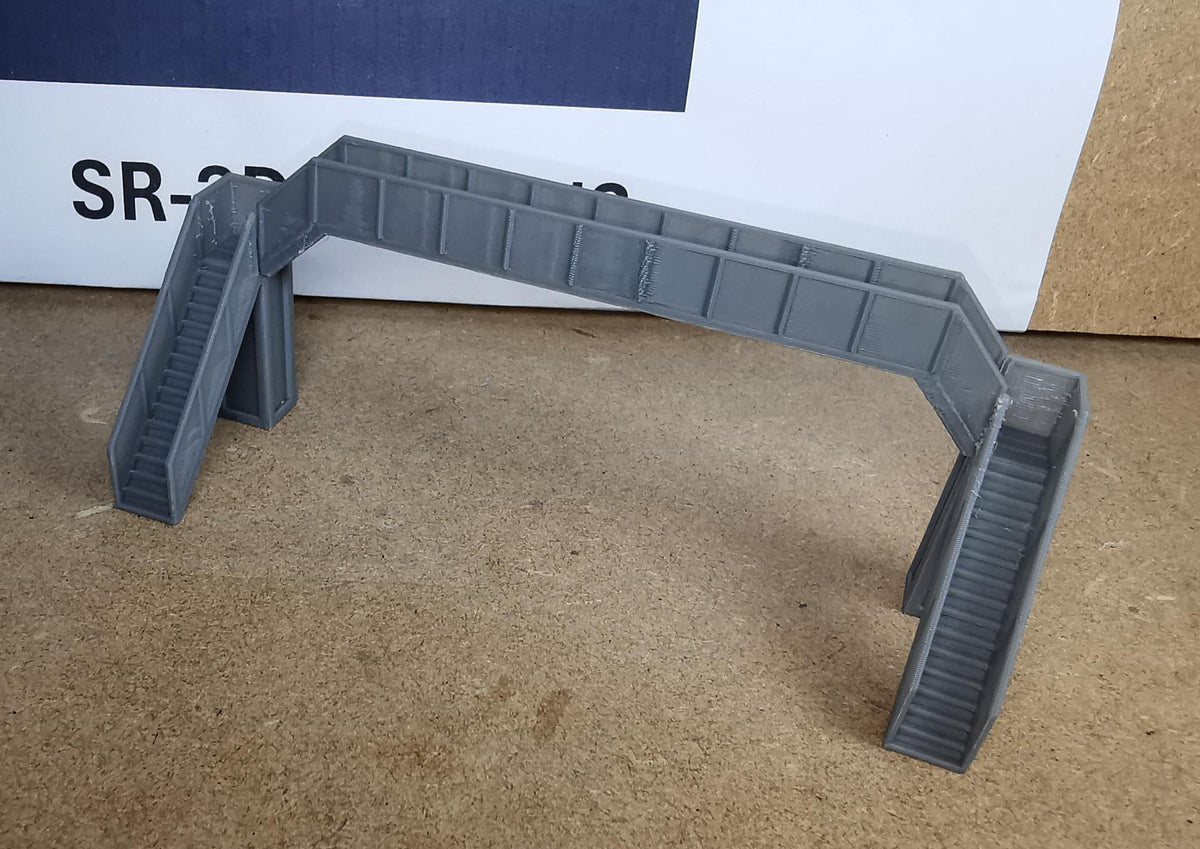 N Gauge 1:160 Model Railway pedestrian footbridge Walkway