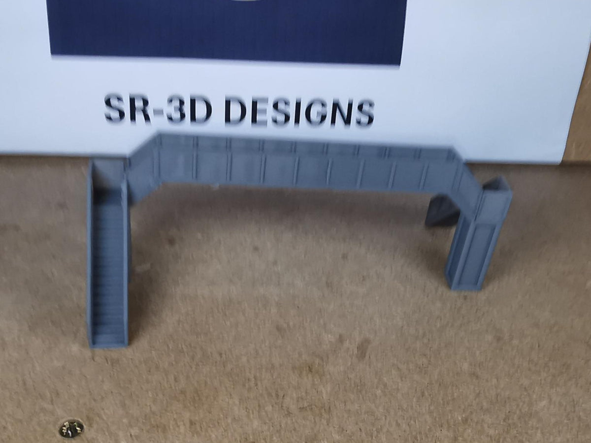 N Gauge 1:160 Model Railway pedestrian footbridge Walkway