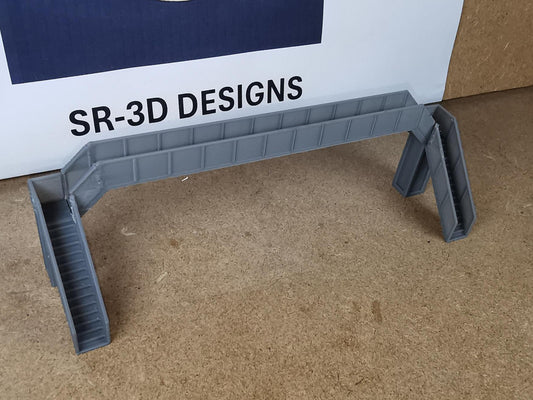 N Gauge 1:160 Model Railway pedestrian footbridge Walkway