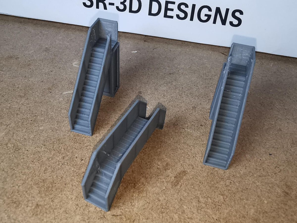 N Gauge 1:160 Model Railway pedestrian footbridge Walkway