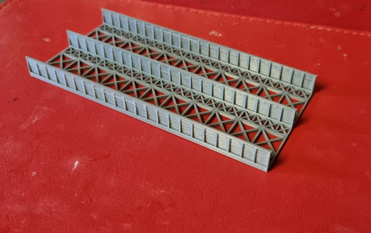 N Gauge 1:160 Scale Girder Style Bridge Deck and Sides