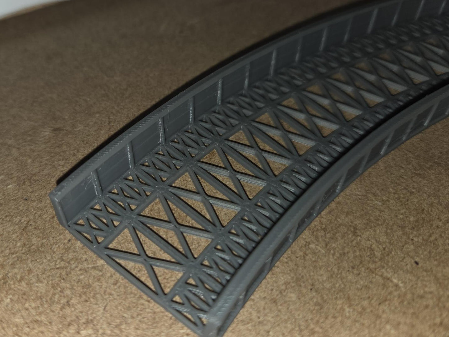 KATO N Gauge Curved Bridge 1,2,3 and 4 Radius Options 3D printed Free delivery.