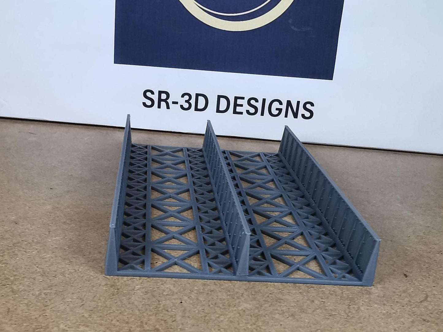 TT Gauge 1:120 Girder Style Bridge Deck and Sides 3D printed 4 Size Options