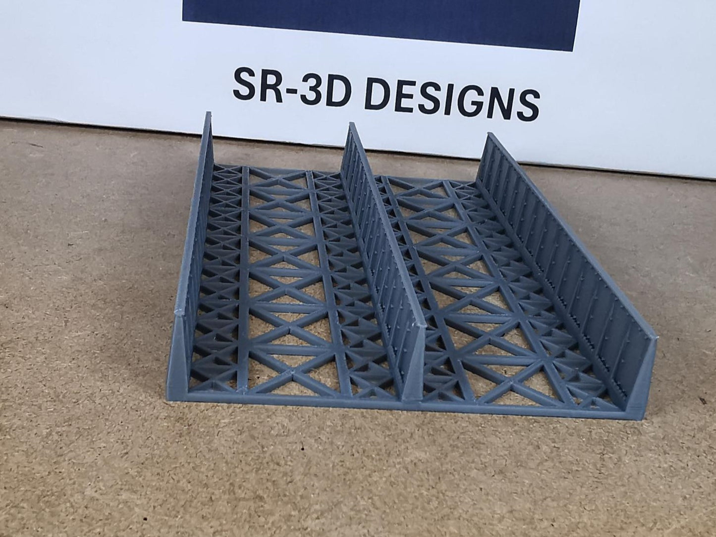 TT Gauge 1:120 Girder Style Bridge Deck and Sides 3D printed 4 Size Options
