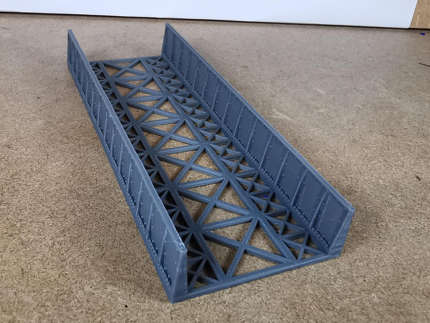 TT Gauge 1:120 Girder Style Bridge Deck and Sides 3D printed 4 Size Options