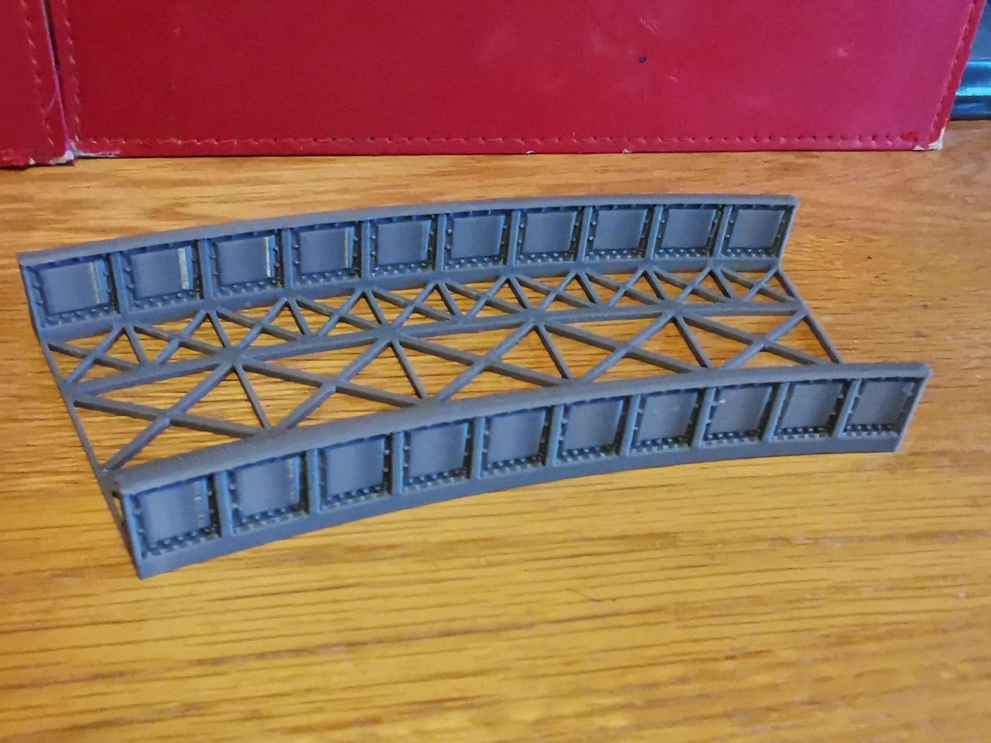 00 Gauge Curved Bridge 1,2,3 and 4 Radius Options 3D printed